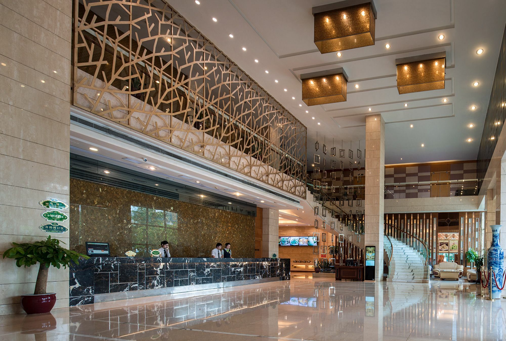 Vinenna International Hotel Shenzhen Shajing Extérieur photo
